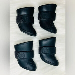 WELLIES DOG BOOTS - XS  BLACK
